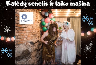 Kalėdų senelis ir laiko mašina, Programa vaikams Kalėdų šventei, Kalėdinė programa