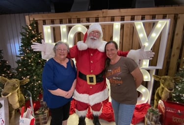 The Santa Cowboy at Home for the Holidays