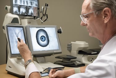 man in red puffer jacket holding remote control