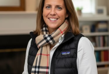 Amy McArdle, PhD, Hudson Valley real estate advisor reviewing property details.