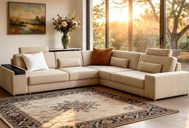 Sofa fabric replacement and repair work