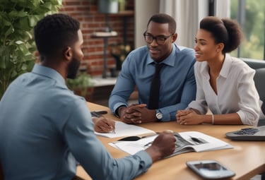 Soft garden lighting highlighting plants and pathways in an upscale outdoor space at twilight.