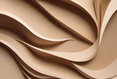 Close-up of a laptop screen displaying a sleek, white-themed website with orange highlights.