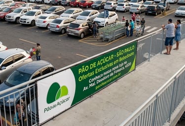 placa, banner e lona para propaganda