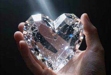 Soft pastel-colored energy waves flowing gently over smooth stones.