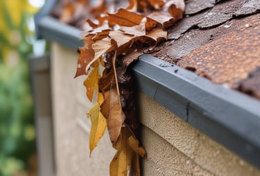 Cleaning gutters is neede annually | Clean Gutters