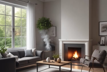 a man riding a skateboard down the side of a ramp