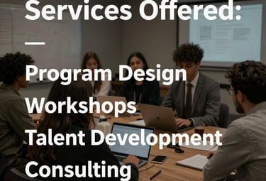 A group of educators collaborating around a table with laptops and notes.