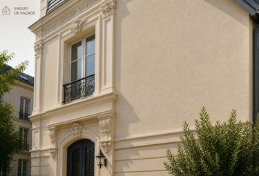Enduit de façade haut de gamme – finition élégante