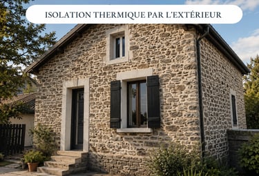 Isolation thermique d’une maison en pierre