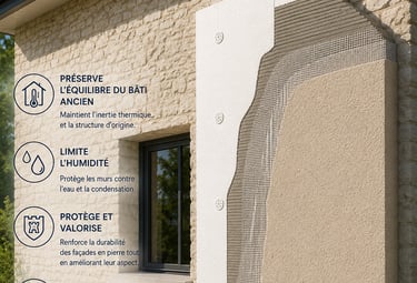 Quel isolant respirant choisir pour un mur en pierre ?
