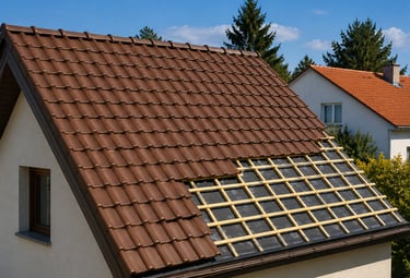 Les principales étapes d’installation d’une toiture en tuiles