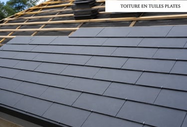 Tuile plate imitation ardoise : prix, avantages et pose