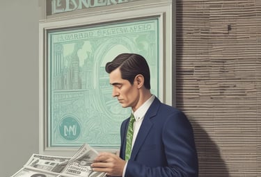 Photo of a consultant advising a business team on crypto lending strategies.