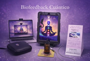 equipo de biofeedback cuántico para análisis energético y armonizacion integral