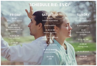 CI, Contact Impro, Retreat, Intensive, Holiday, Weekend, Dance, Community, Play, Fly, Schedule
