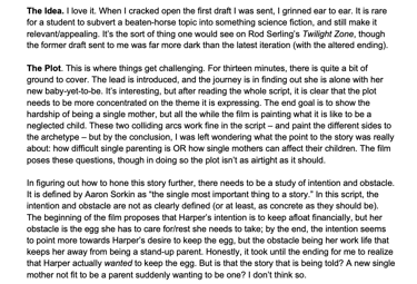 In-depth analysis of script