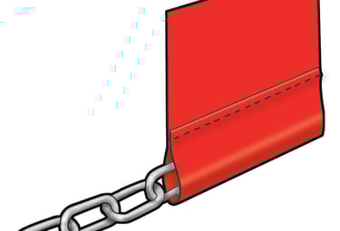 chain pocket for spray booth curtains smart repair curtain