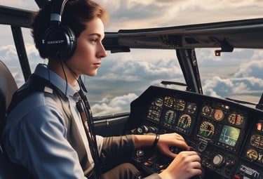 Students participating in an aviation dispatching workshop.