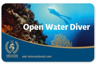 S.U.B. Open Water Diver