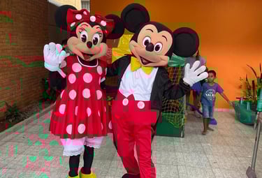 Contratar Personagem Vivo - Mickey e Minie
