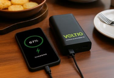 powerbank recarga