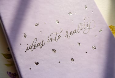 Hot foiling for live events by New York City calligrapher