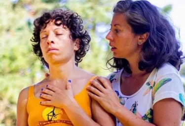 Séance d'hypnose en plein air au Parc La Grange, hypnonaute thérapie agréée ASCA à Genève.