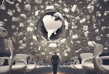 a close up of a computer screen with a blurry background