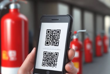 Two men are standing side by side, smiling, with one placing his arm around the other's shoulder. They are in a professional setting, dressed in business casual attire. Behind them is a sign that reads 'Freshworks Partner Program' with some description and logos. The background consists of a brick wall.