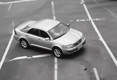 A mechanic working on a car in a workshop.