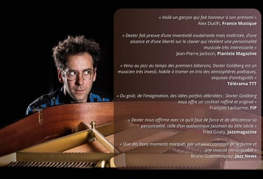 Dexter Goldberg Trio Caliboudja France Musique Pianiste Jazzmagazine Jazz News