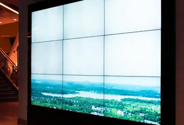 turned off video wall display - Video Wall Installation Services - Metroplex Smart Homes