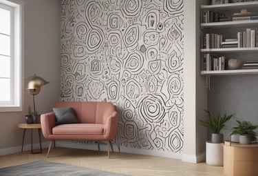 white and black metal chair