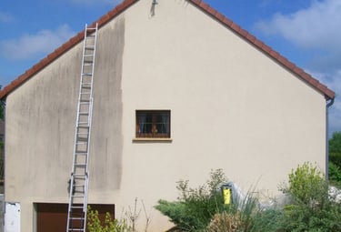 Le nettoyage d’une facade