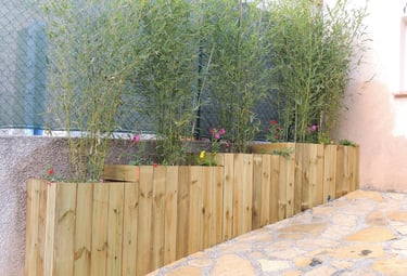 Bacs pour plantes fabriqués sur mesure
