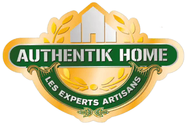 Logo de la première coopérative d'artisans de Charente "Authentik home"