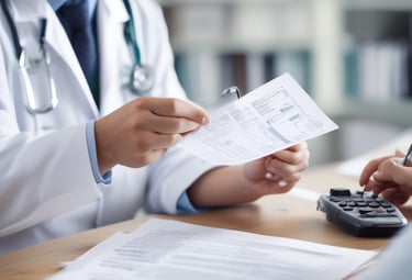A group of medical professionals and possibly officials are gathered around a patient in a hospital ward. The patient is seated on a hospital bed, engaging with the people around him. Several men in uniform and plain clothes are present, suggesting a formal visit or inspection.
