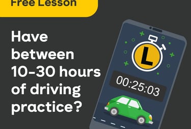 Free driving lesson
