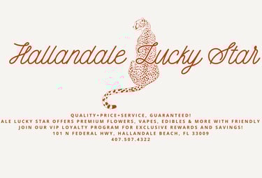 Hallandale Smoke Shop Lucky Star Exotic Flower