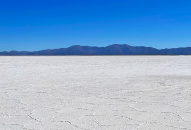 Salinas Grandes Salt Flats in Jujuy, Argentina