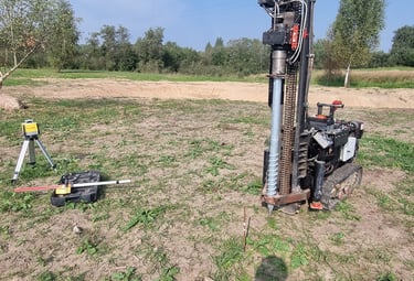 sraigtiniai pamatai sraigtiniu polių įrengimas