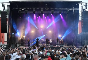 prestation éclairage concert nord