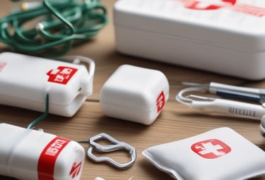 A person is using a laptop to browse an online marketplace featuring various digital products or themes. The screen displays a selection of software or website themes with descriptions and prices. The person seems to be in a well-lit room, sitting at a table.