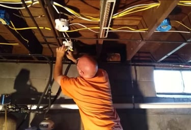 electric wiring romex repair damaged wire lectrical A&J Electric Shelbyville, TN electrician