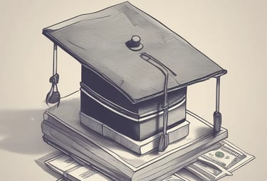 A teacher is engaging with a group of students sitting at a desk. The students are dressed in matching attire and wearing traditional headwear. They appear focused on their studies as they interact with the teacher. Books are open in front of them, and shelves filled with books are visible in the background.