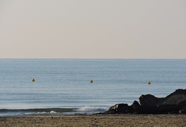 Vistas de la Playa de la Patacona de Valencia