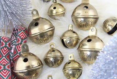 Leading manufacturer of high-quality Christmas bells, crafted in brass and other durable materials,