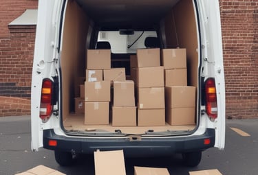 A security camera monitoring the storage area.