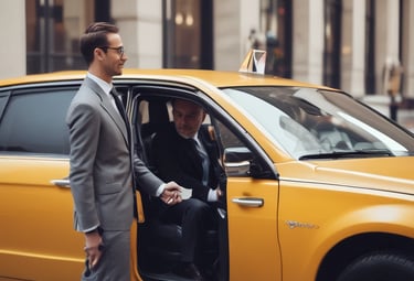 A lineup of luxury SUVs and exotic cars gleaming under showroom lights with gold accents.